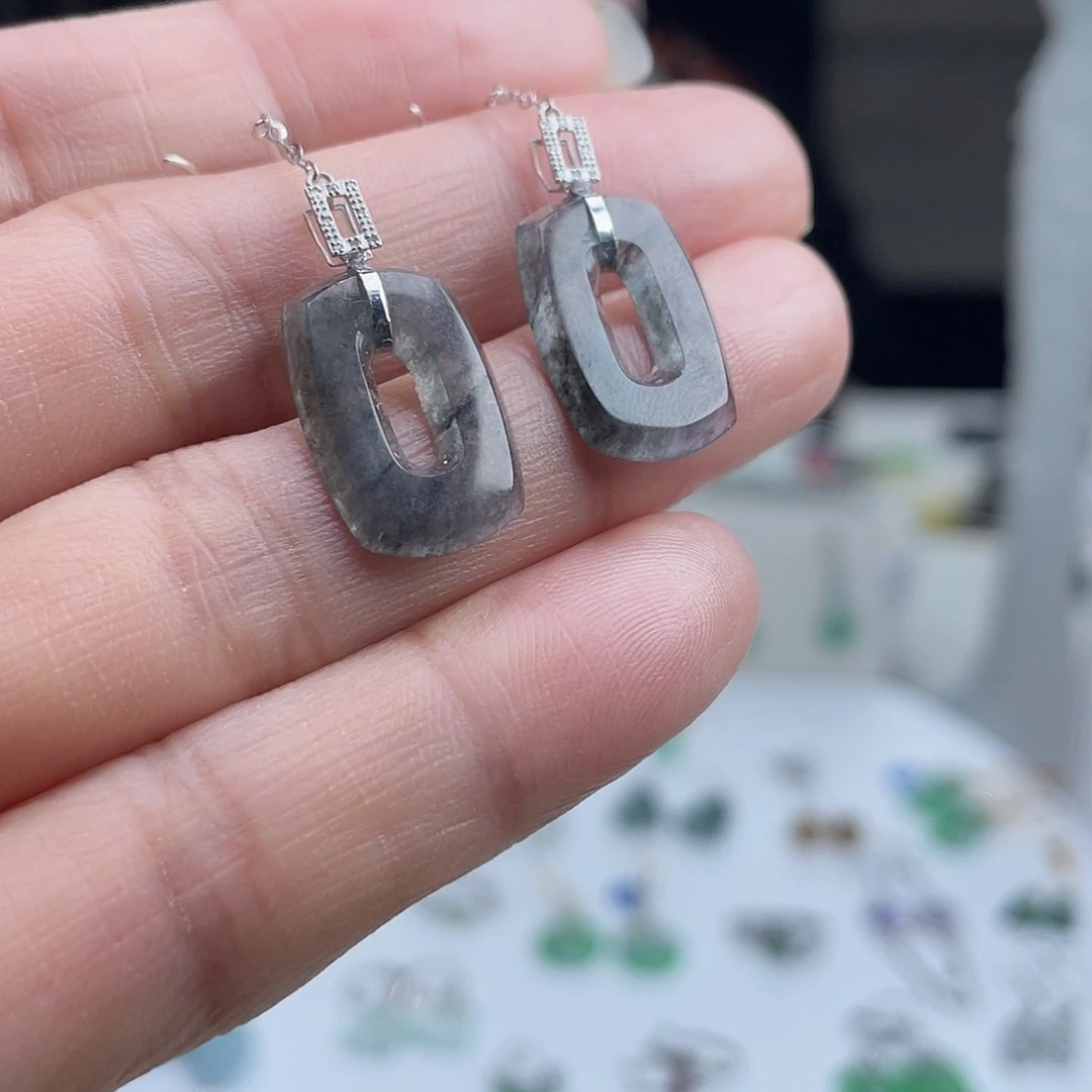 翡翠未镶嵌耳饰1111111