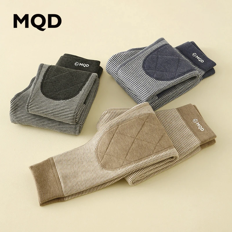 MQD【双层加厚海藻绒】马骑顿保暖裤儿童德绒校服内穿护膝秋冬防风