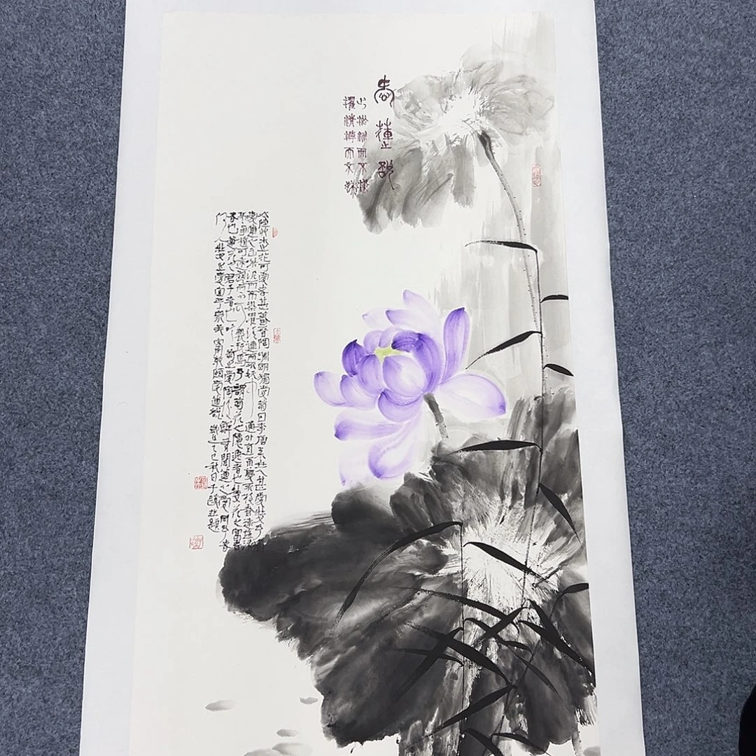 国画国画作品宣纸纯手绘