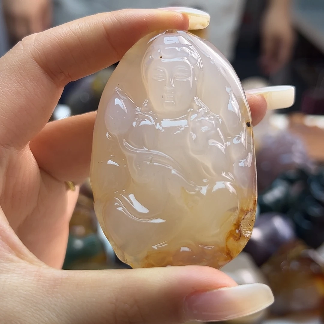 玛瑙/玉髓未镶嵌颈饰