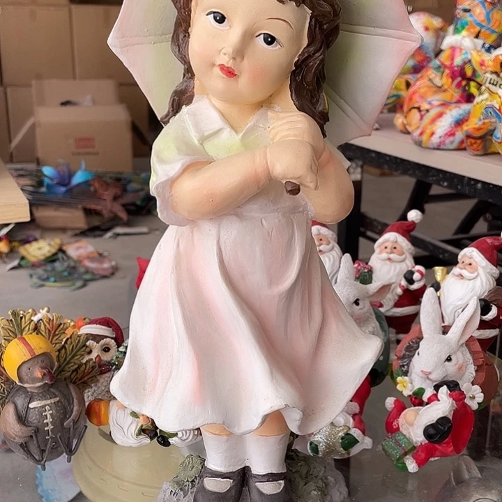 样品样品样品撑伞女孩
