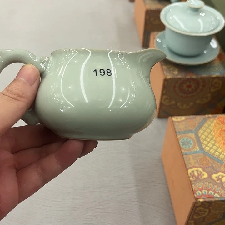 大***玩198天青釉公道杯1111