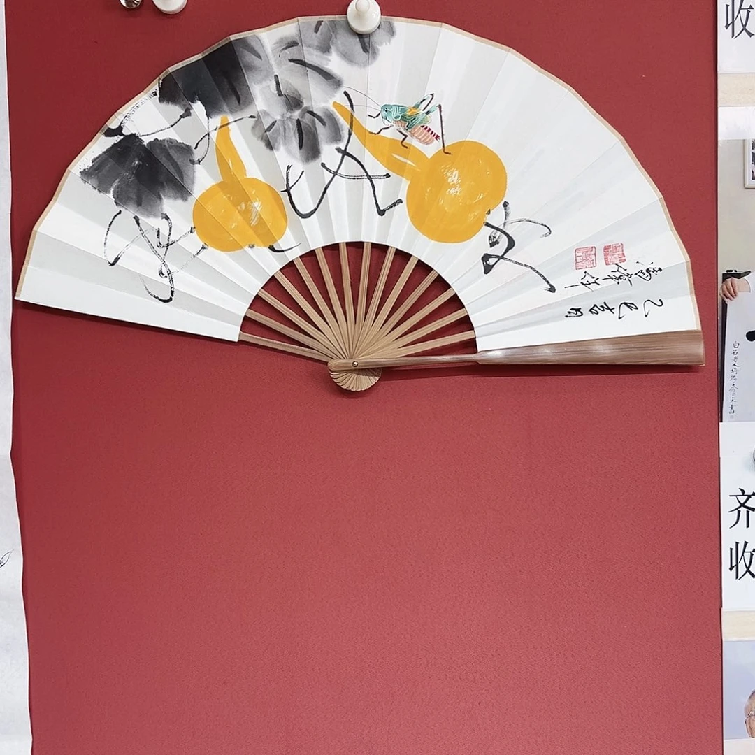 国画冯伟老师亲笔手绘作品慧