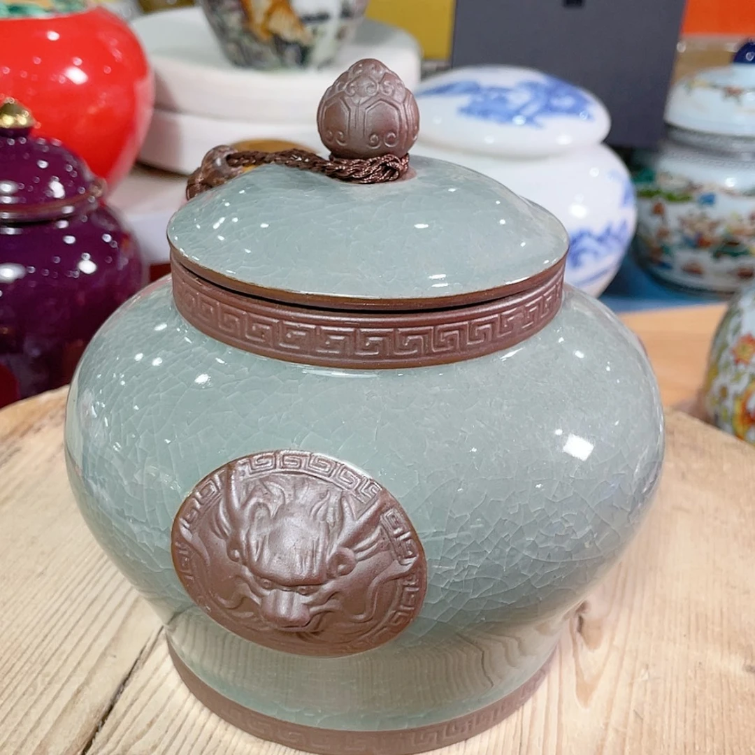 【闪购商品】罐陶瓷茶叶罐密封罐