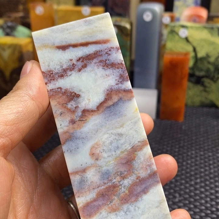 青田石躺***猫青田石印章石