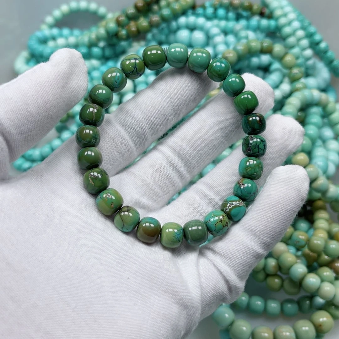 绿松石未镶嵌挂件