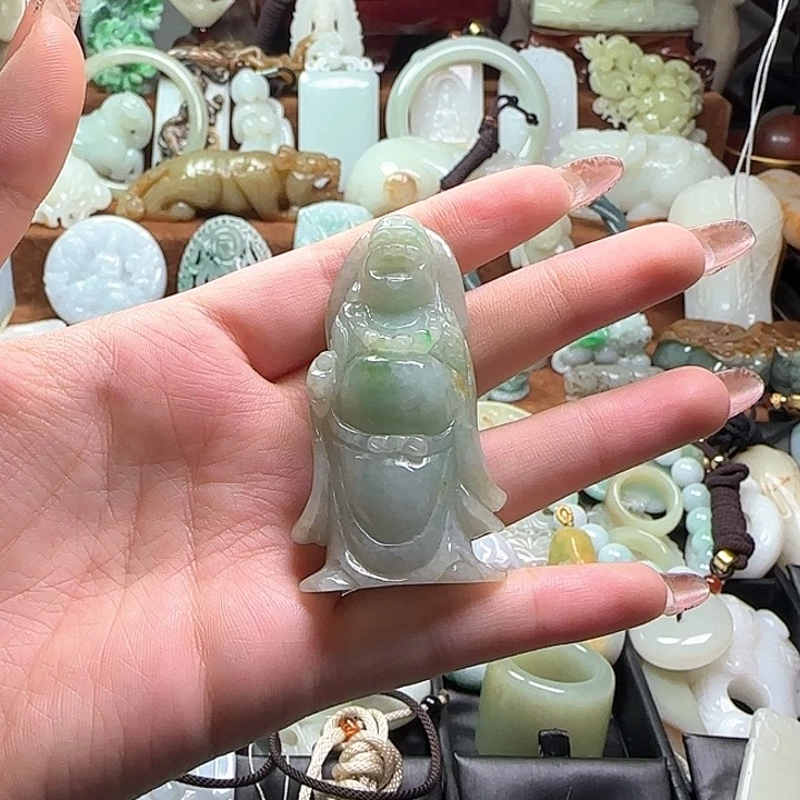 翡翠未镶嵌颈饰橘*