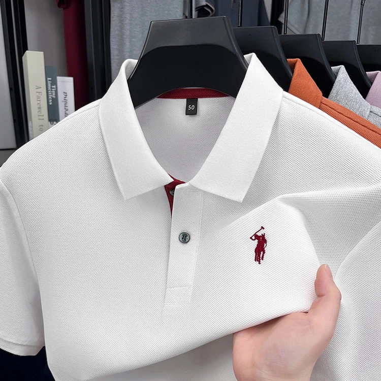 奥特莱斯撤柜丨专柜正品夏季新品纯棉珠地翻领保罗短袖T恤POLO衫