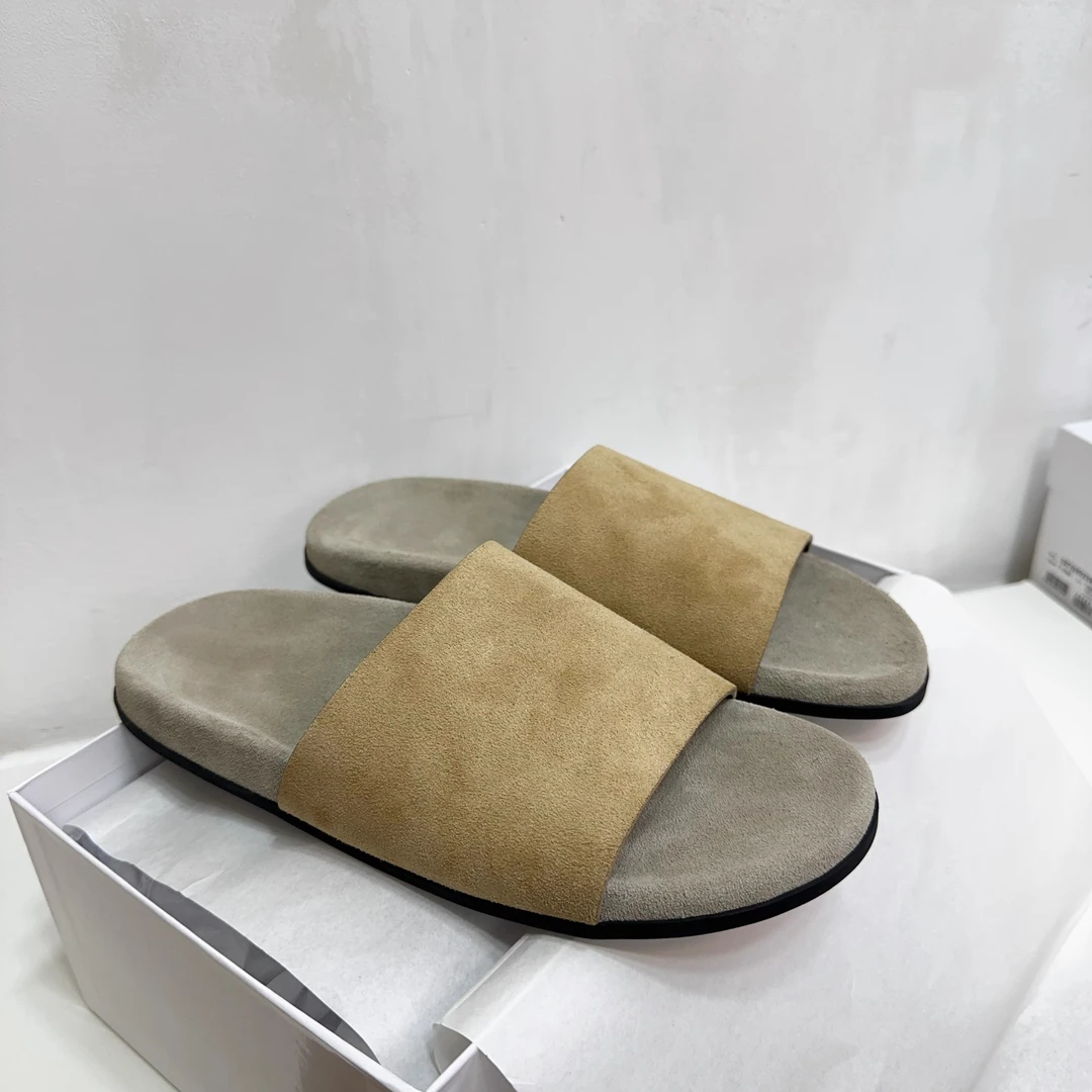 高货row老钱风勃肯2025夏季新款半拖女一字拖鞋外穿休闲凉拖鞋男