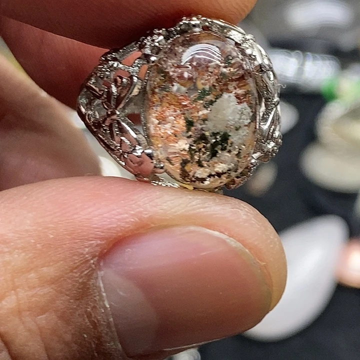 水晶未镶嵌珠宝半成品