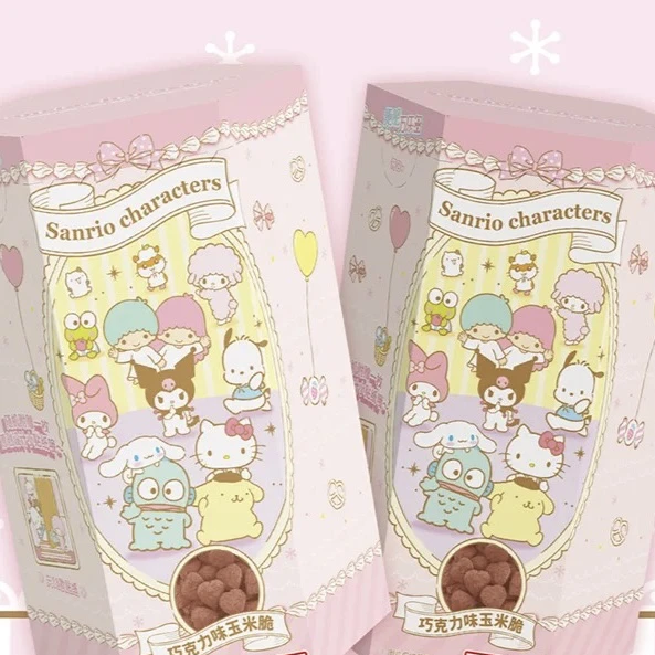 国版 三丽鸥 sanrio 食玩贴纸 植绒萌粒盲盒（直播代拆）