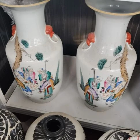 瓷片瓷器，各种摆件，瓷片，