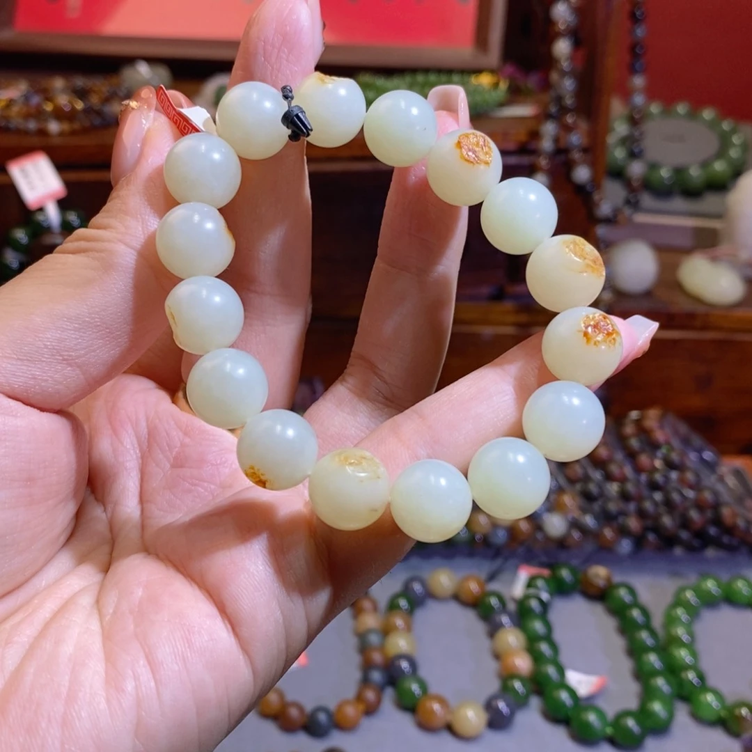 和田玉未镶嵌颈饰风*