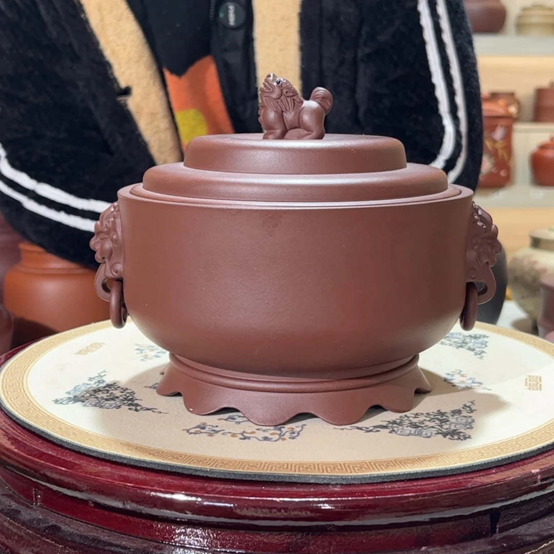 王***鸿紫砂茶叶罐醒茶罐