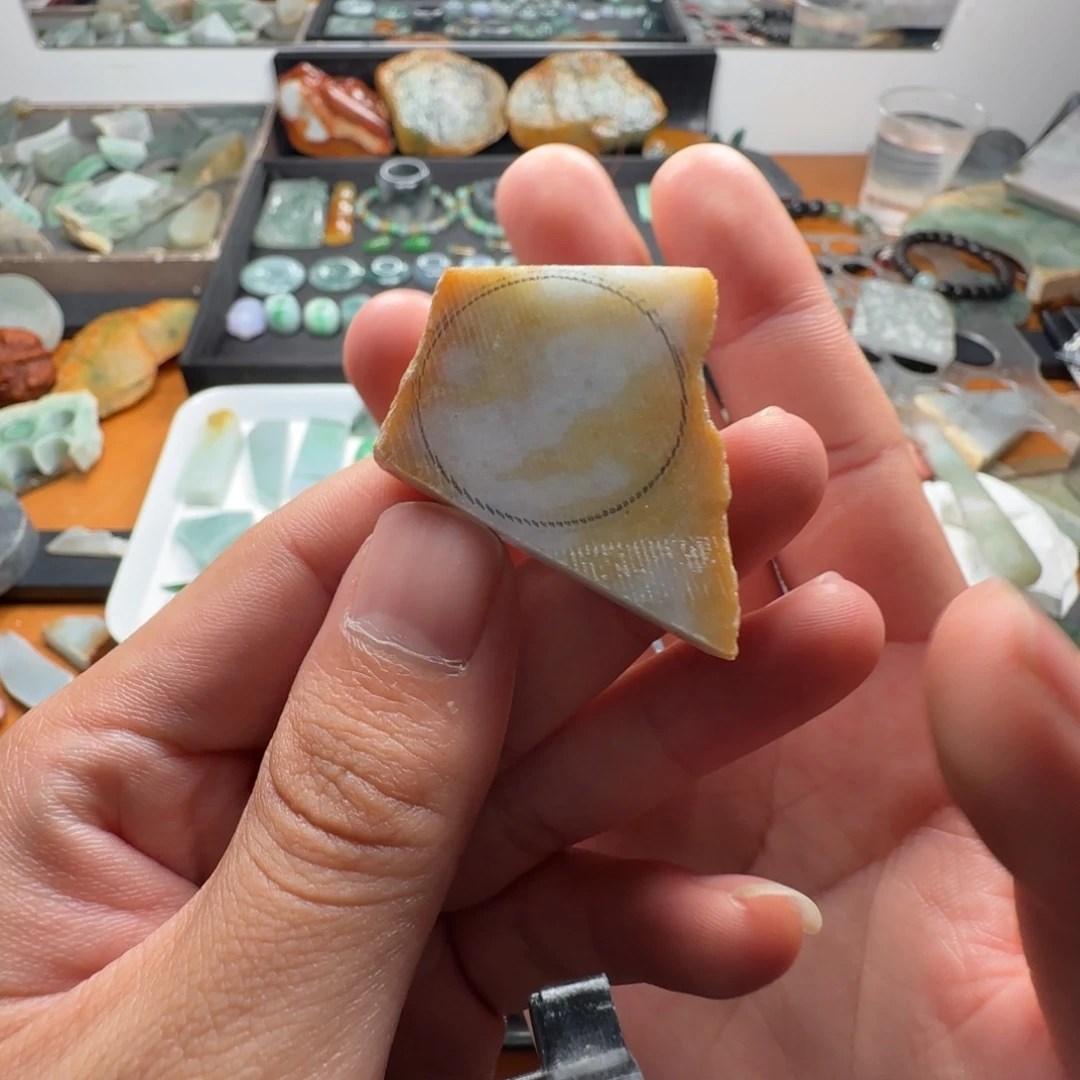 定制翡翠未镶嵌材料