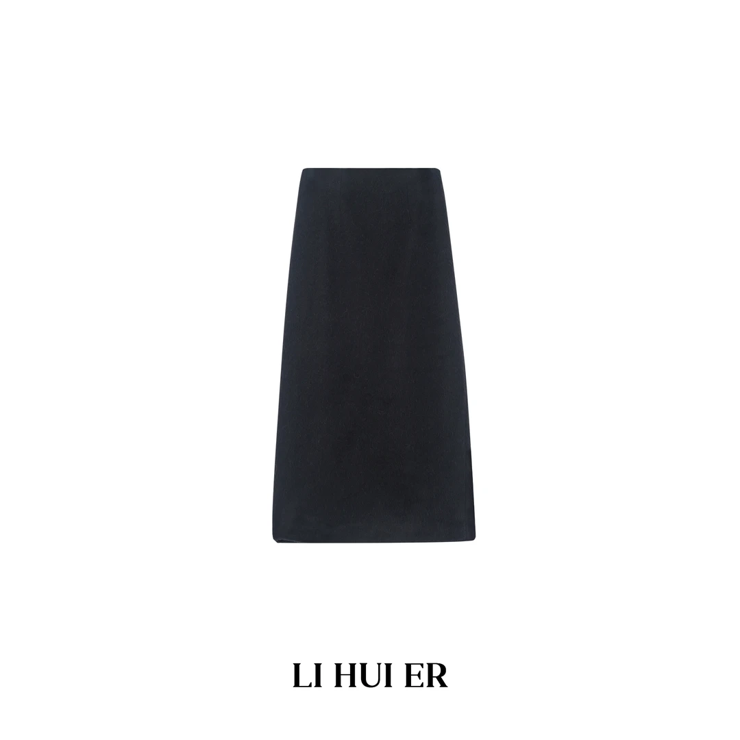 Li Hui Er【维也纳素描】冬款气质轻奢时尚百搭半裙组合24145-1