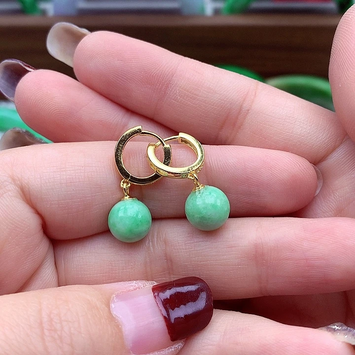 翡翠颈饰银S925镶嵌翡翠