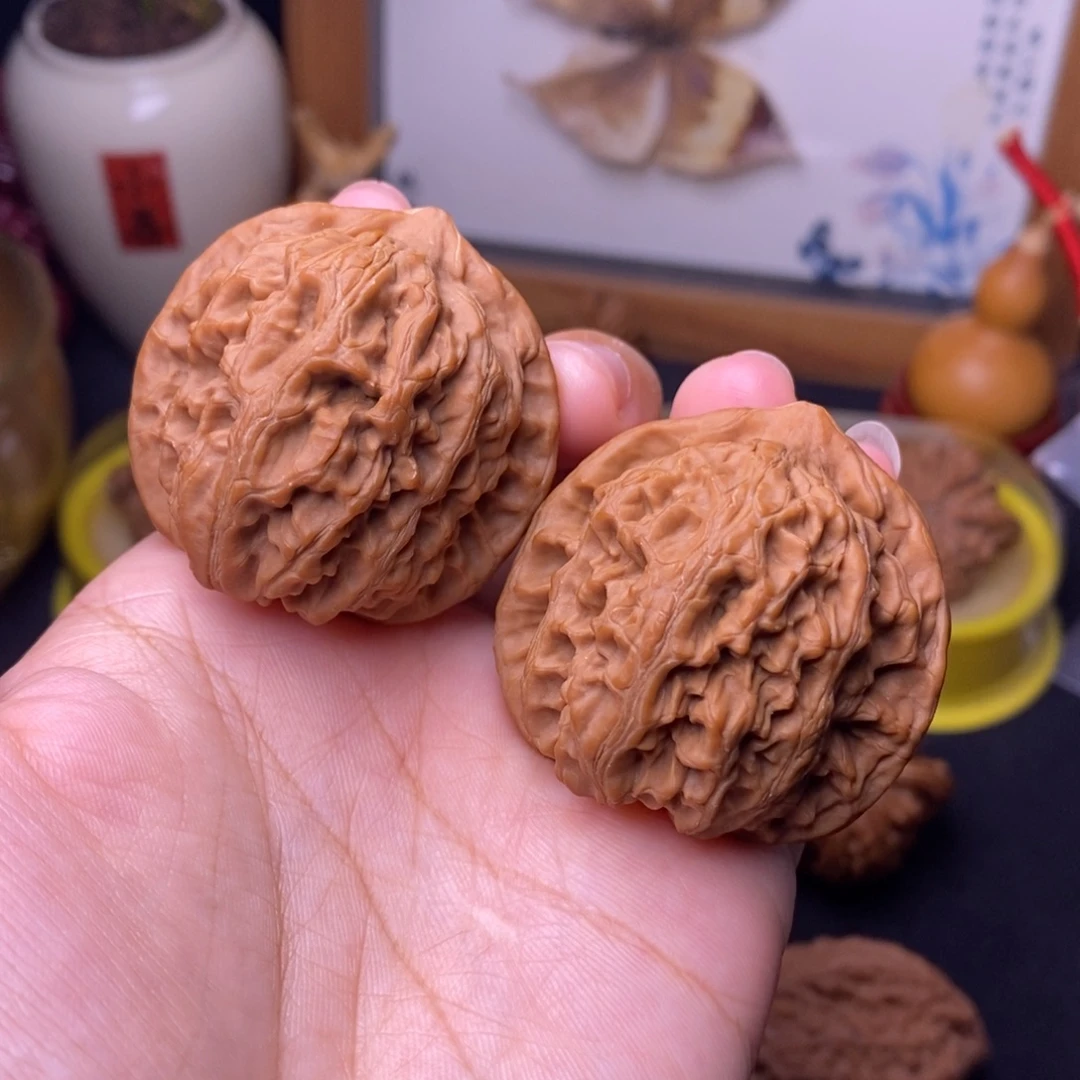 文玩核桃把件41龙脉