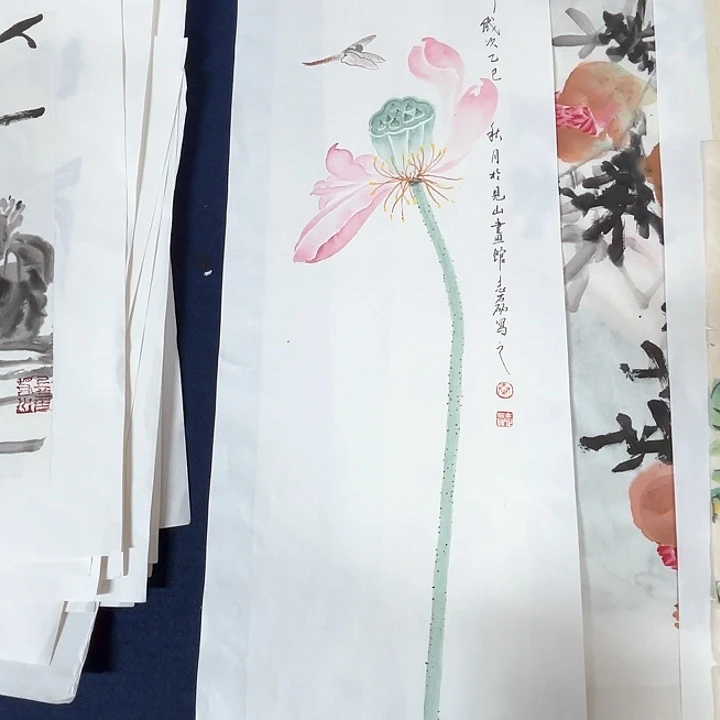 国画秦志磊国画作品