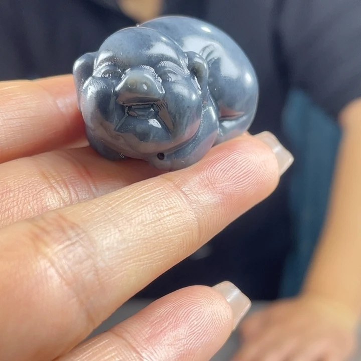 和田玉未镶嵌吊坠(不含链)