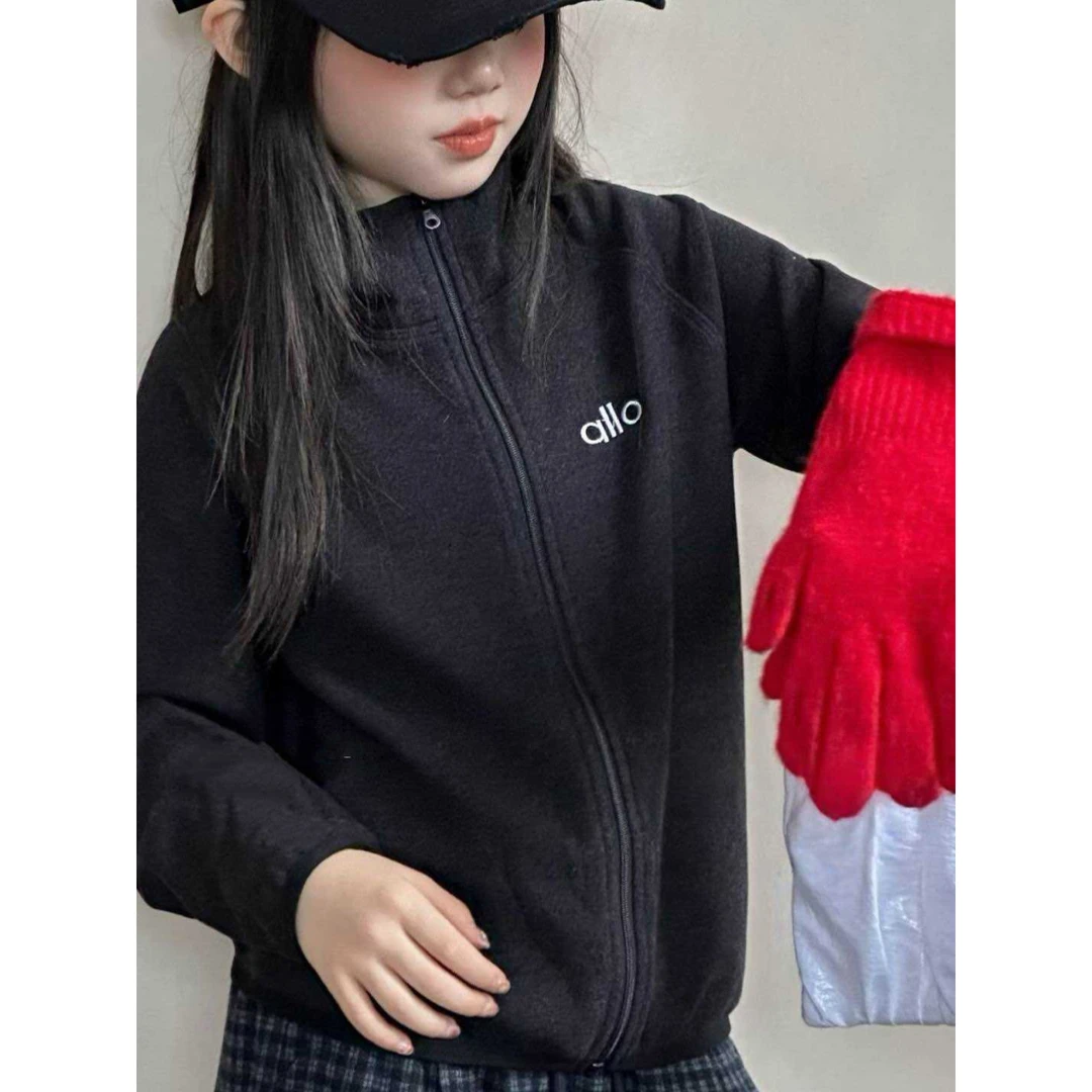 【C TING】韩版亲子装童装校服神器双面绒刺绣开衫外套-5679