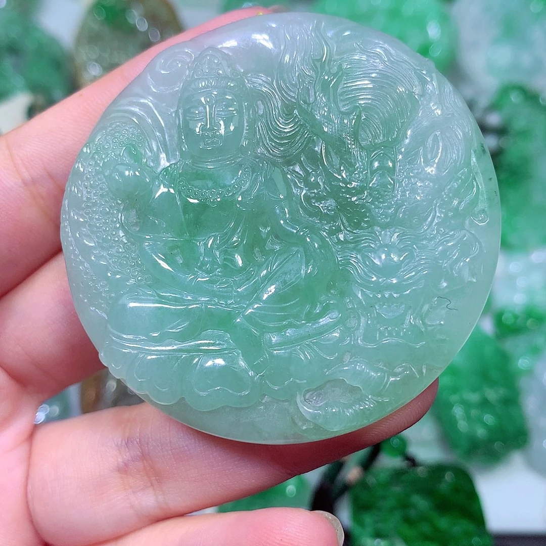 吊坠(不含链)未镶嵌翡翠