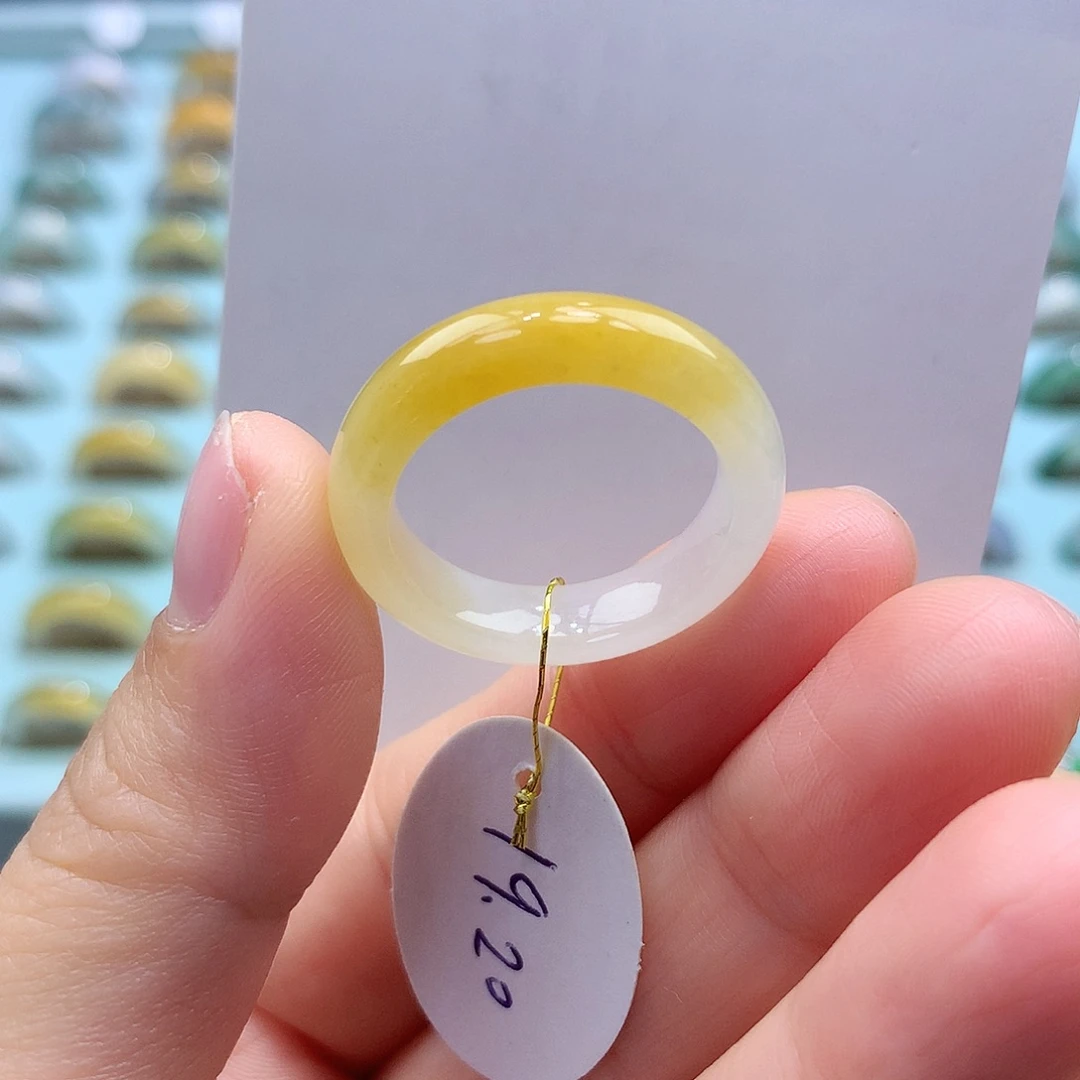 未镶嵌戒指翡翠1920口