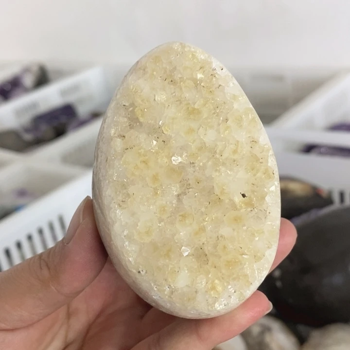 未镶嵌珠宝半成品水晶福利蛋