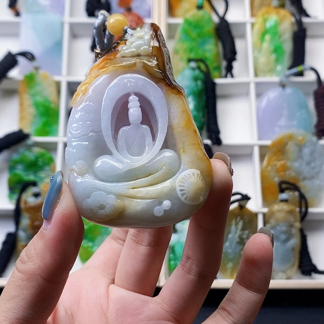 翡翠未镶嵌颈饰翡翠A货