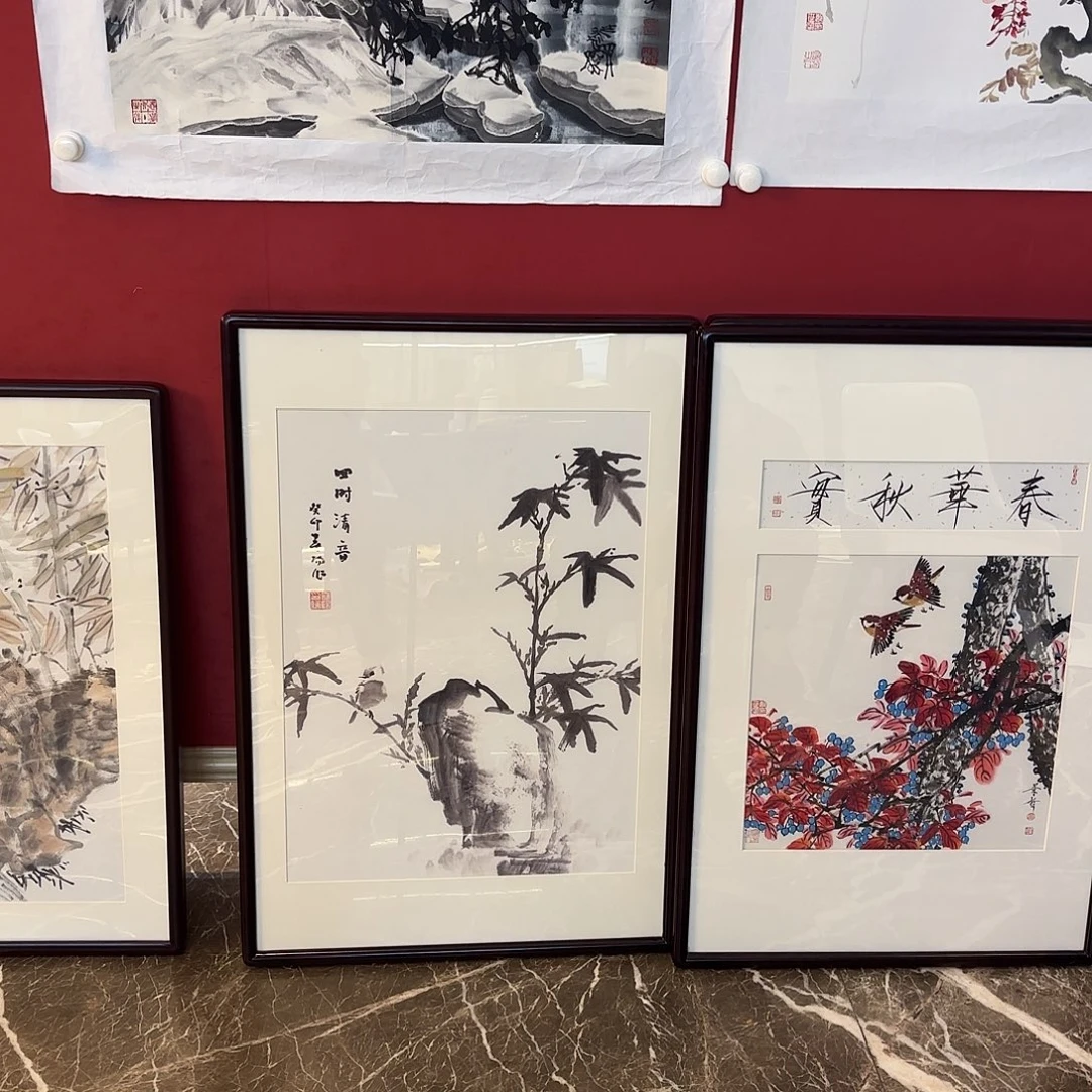 心***，横款精品书画作品欣赏