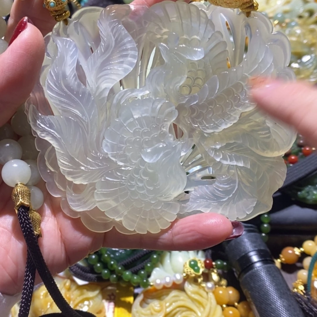 【闪购商品】岫玉毛衣链未镶嵌