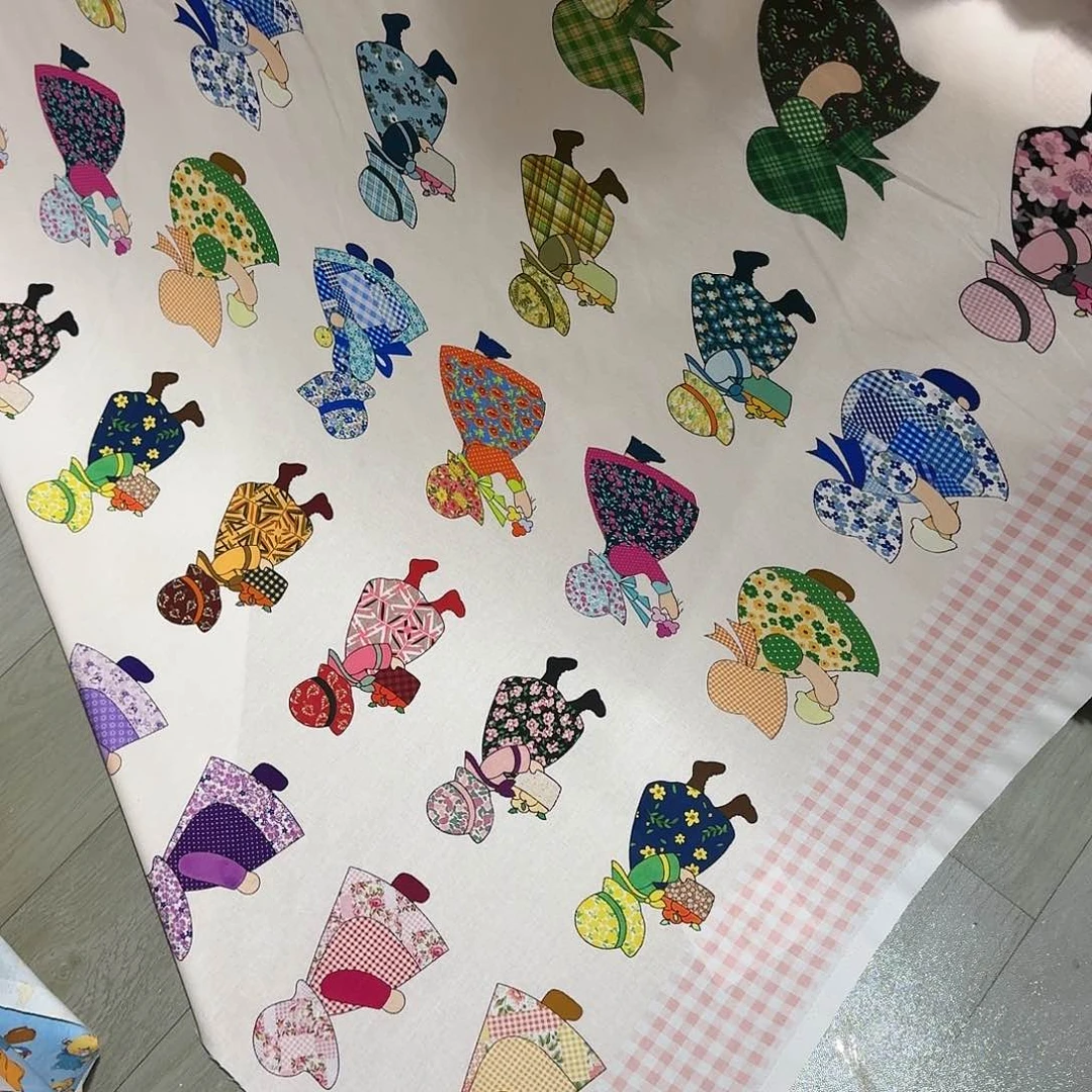 0.85米价纯棉平布1.1米宽果子布艺39区