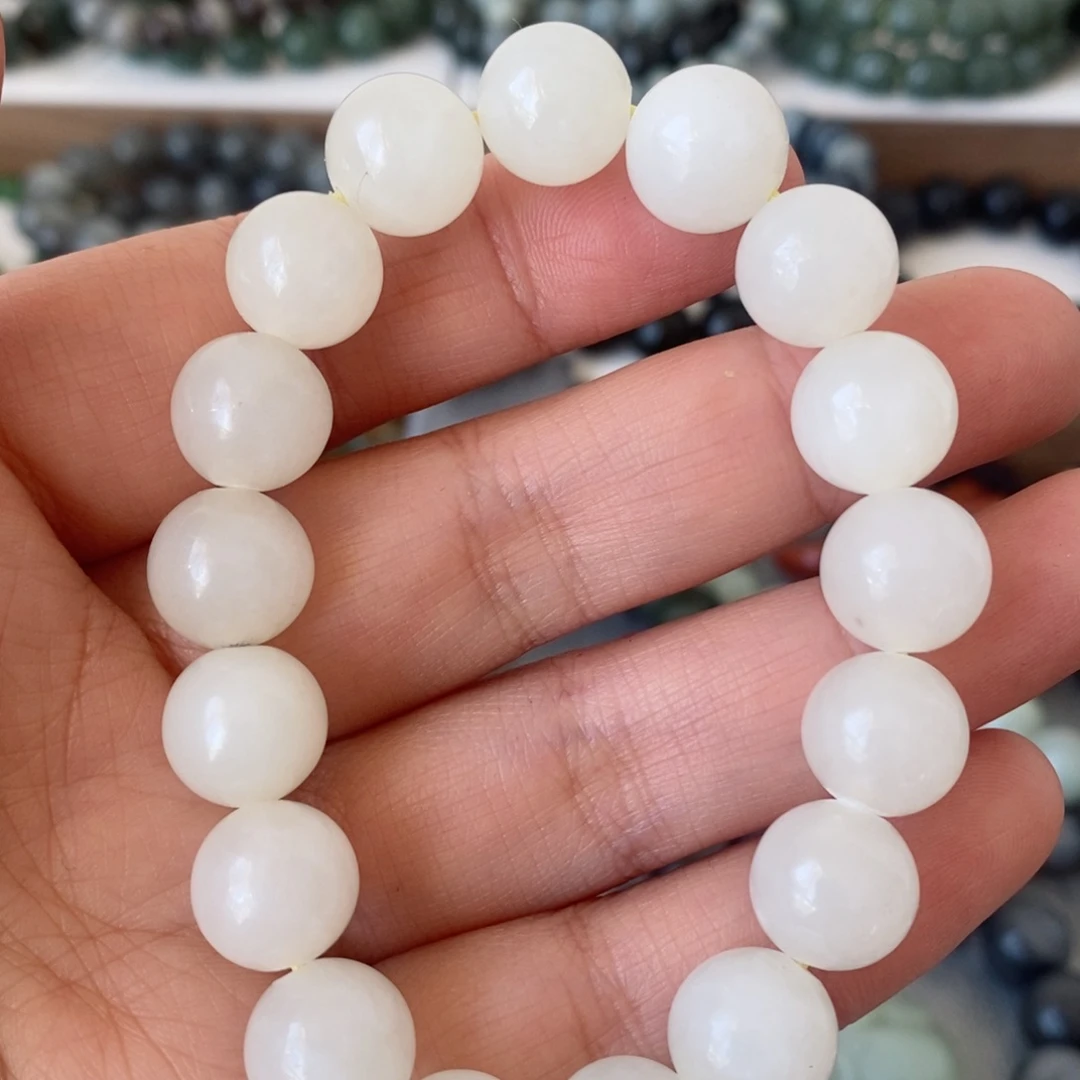 和田玉手链未镶嵌