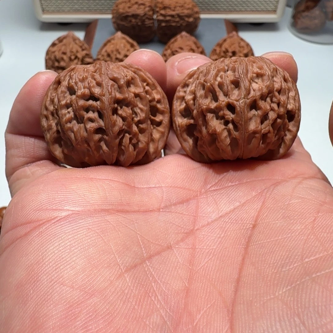 果***爹吊坠文玩核桃磨盘40