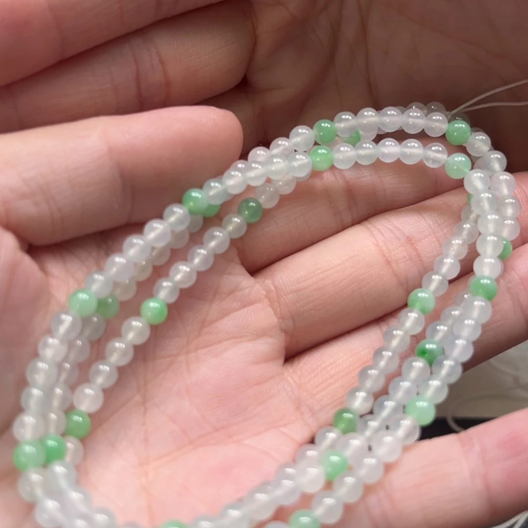 翡翠未镶嵌颈饰缅甸翡翠卡4