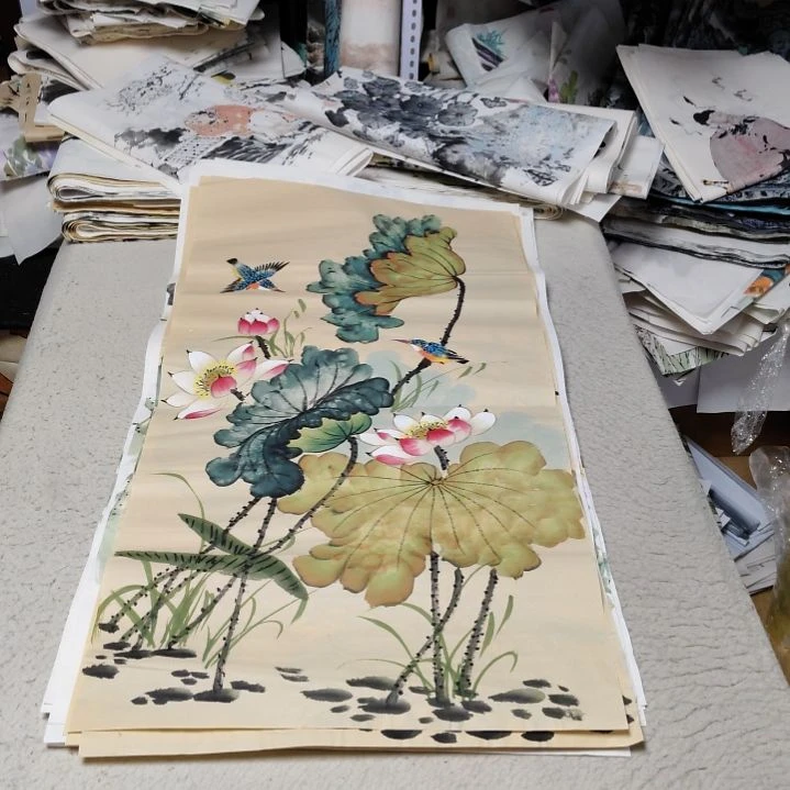 心****国画落款后台备注