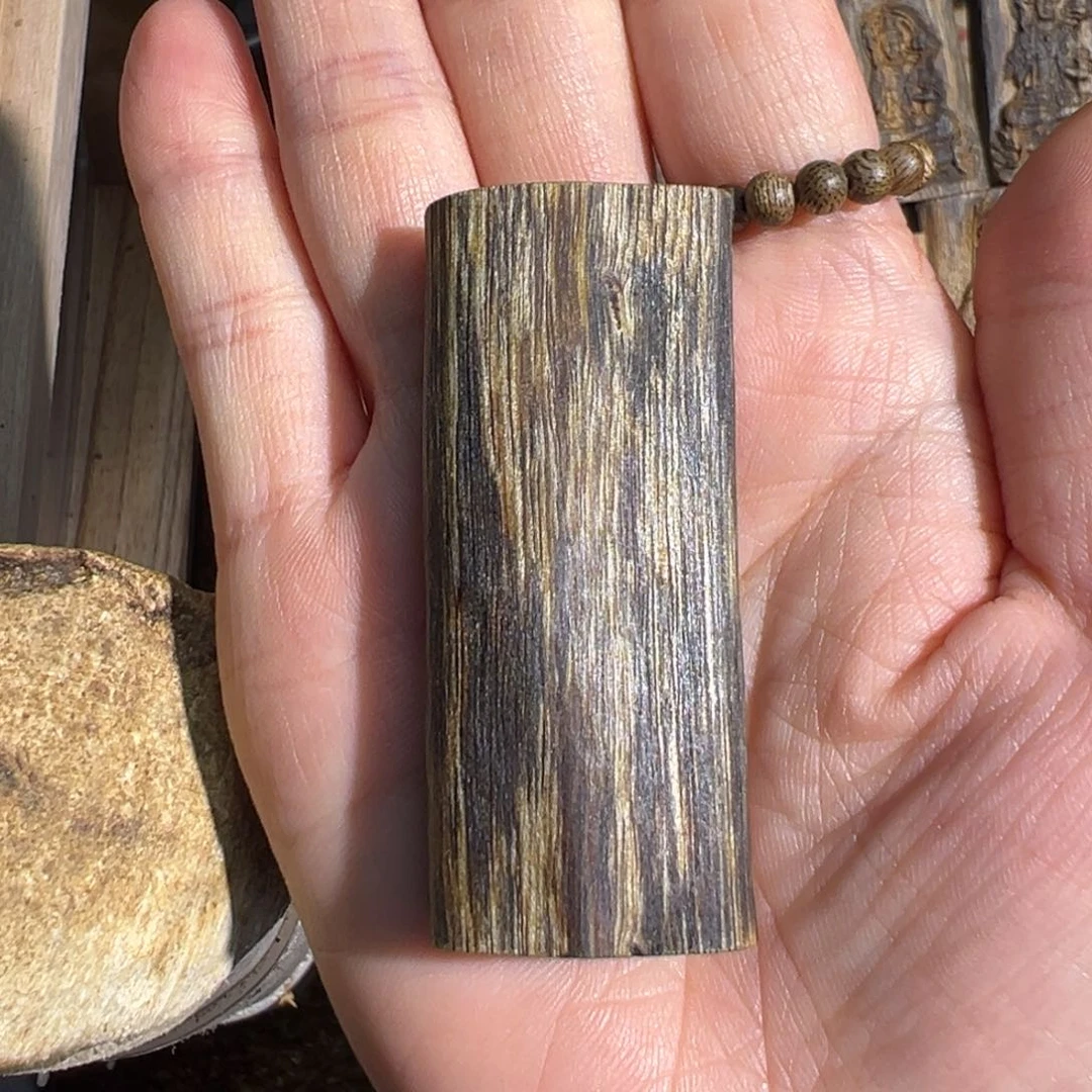 沉香吊坠白棋楠吊坠10.9克