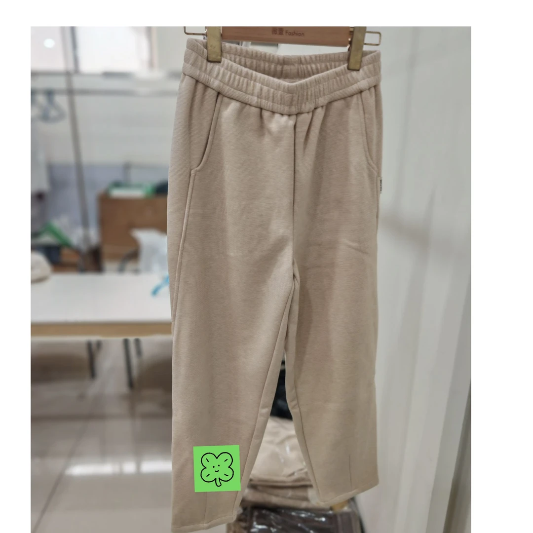 【猫宁云裳】新款显瘦高腰设计感直筒阔腿裤YB-CQYS9999