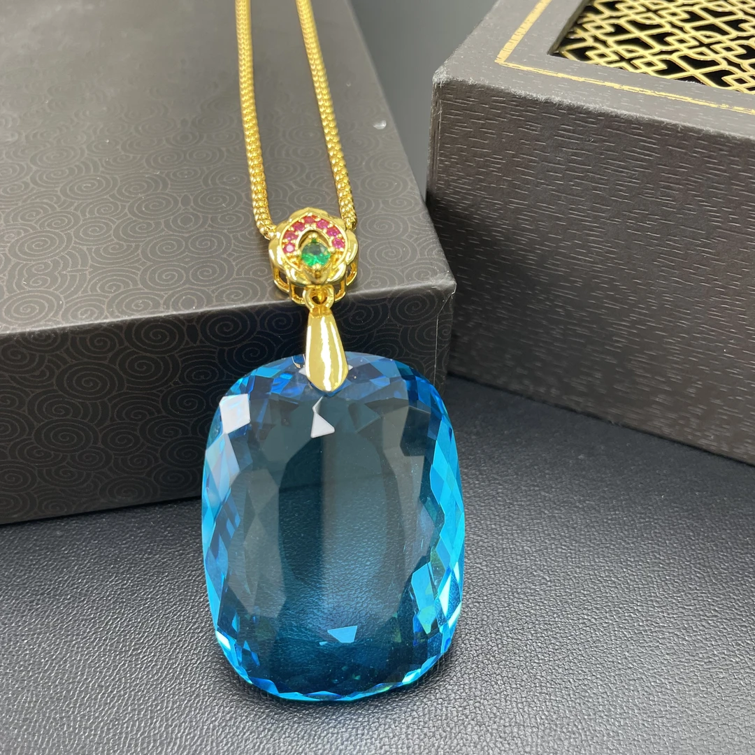 蓝宝石ZCG*508时尚精品男女同款吊坠