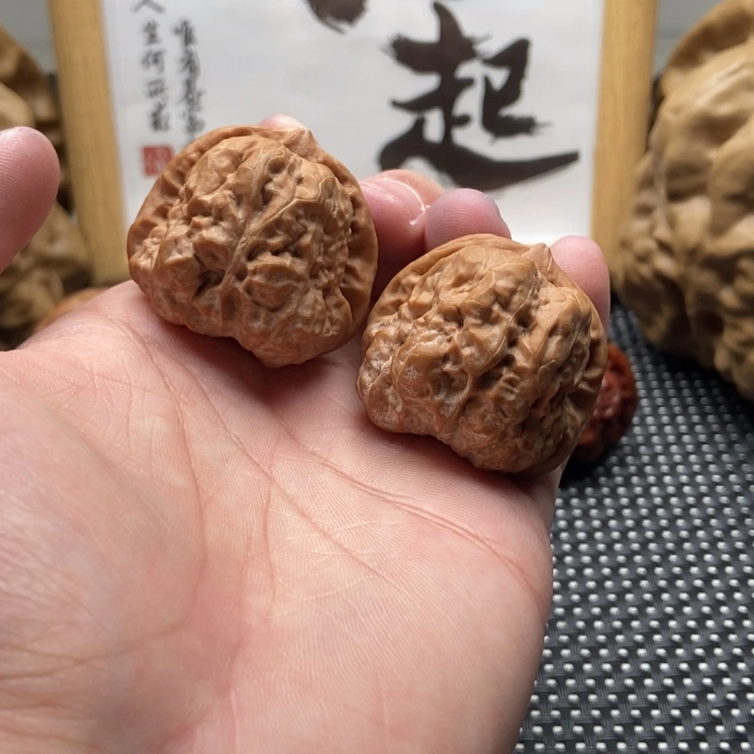 吊坠文玩核桃38全品蛤蟆头