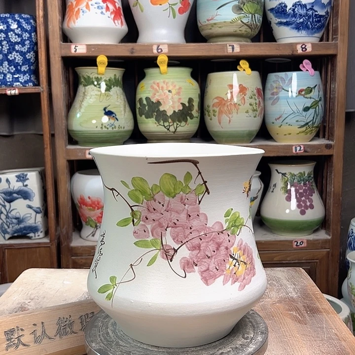 陶小蛮腰紫藤新款新款陶瓷陶瓷