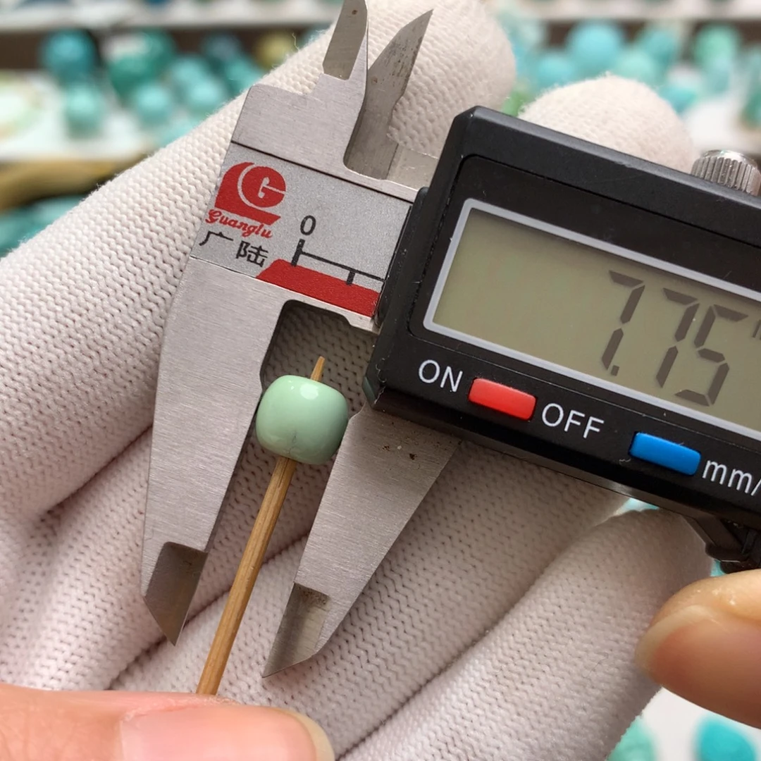 绿松石未镶嵌散珠