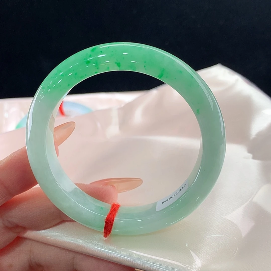 【闪购商品】未镶嵌手镯翡翠54.9，54/55