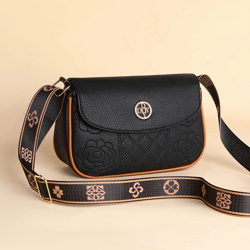 包包女新款2024时尚大容量中年妈妈包百搭气质单肩斜挎包零钱包