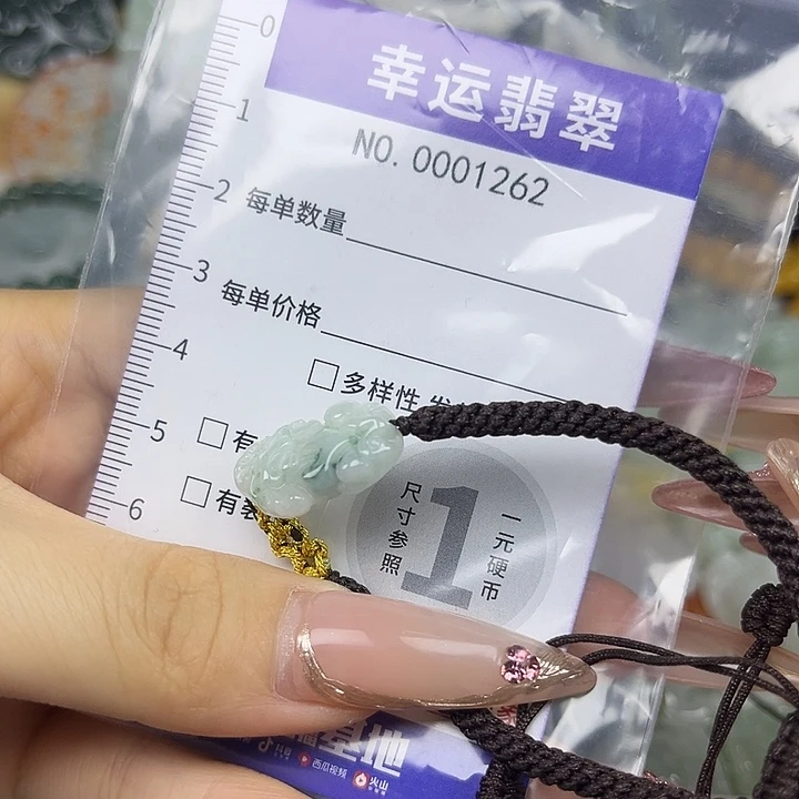 翡翠未镶嵌颈饰hhj