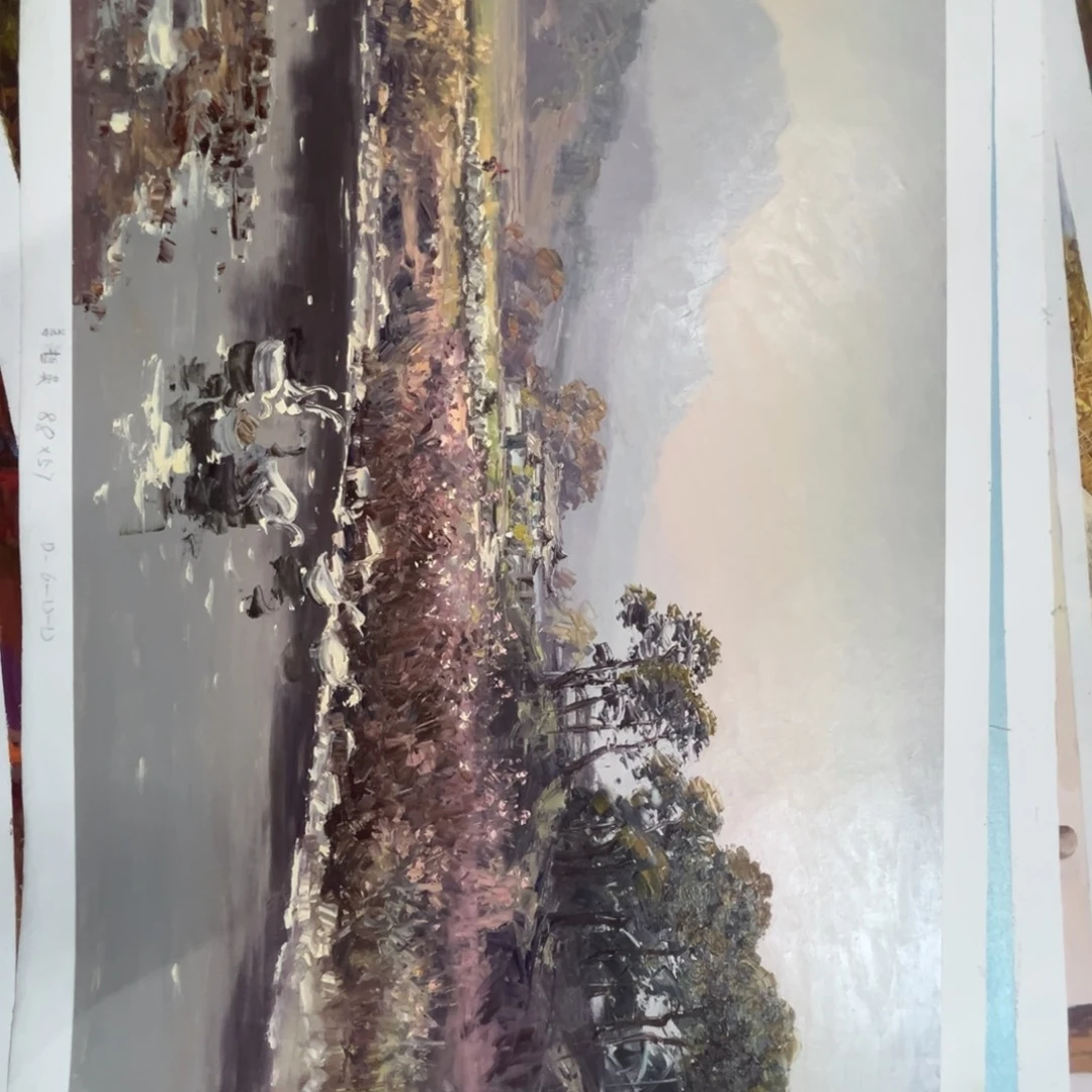 油画朝鲜艺术家油画作品