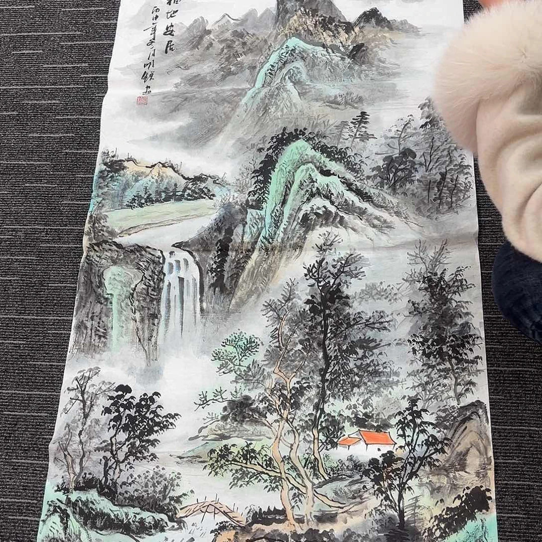 国画国画作品纯手绘