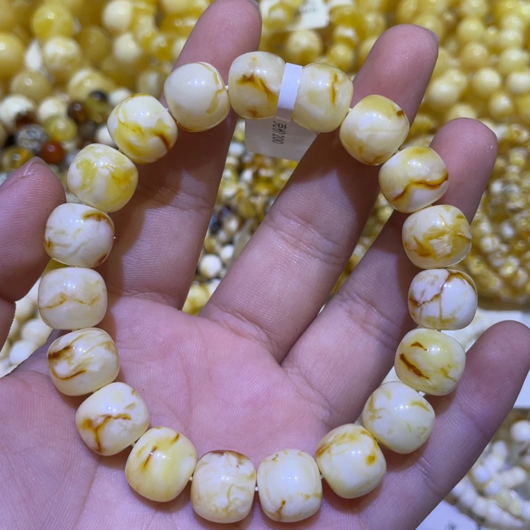 蜜蜡未镶嵌珠宝奇石12m
