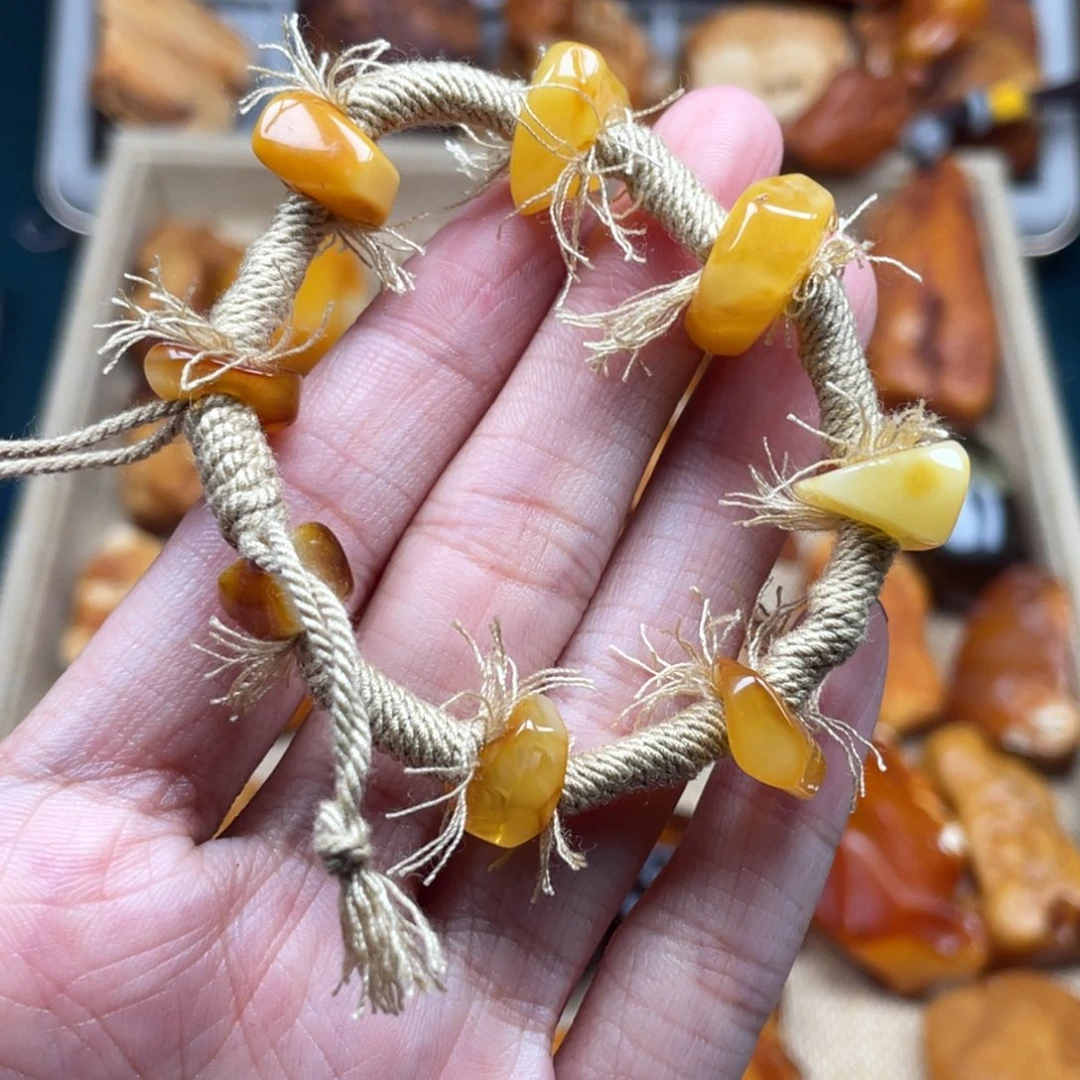 琥珀未镶嵌珠宝奇石