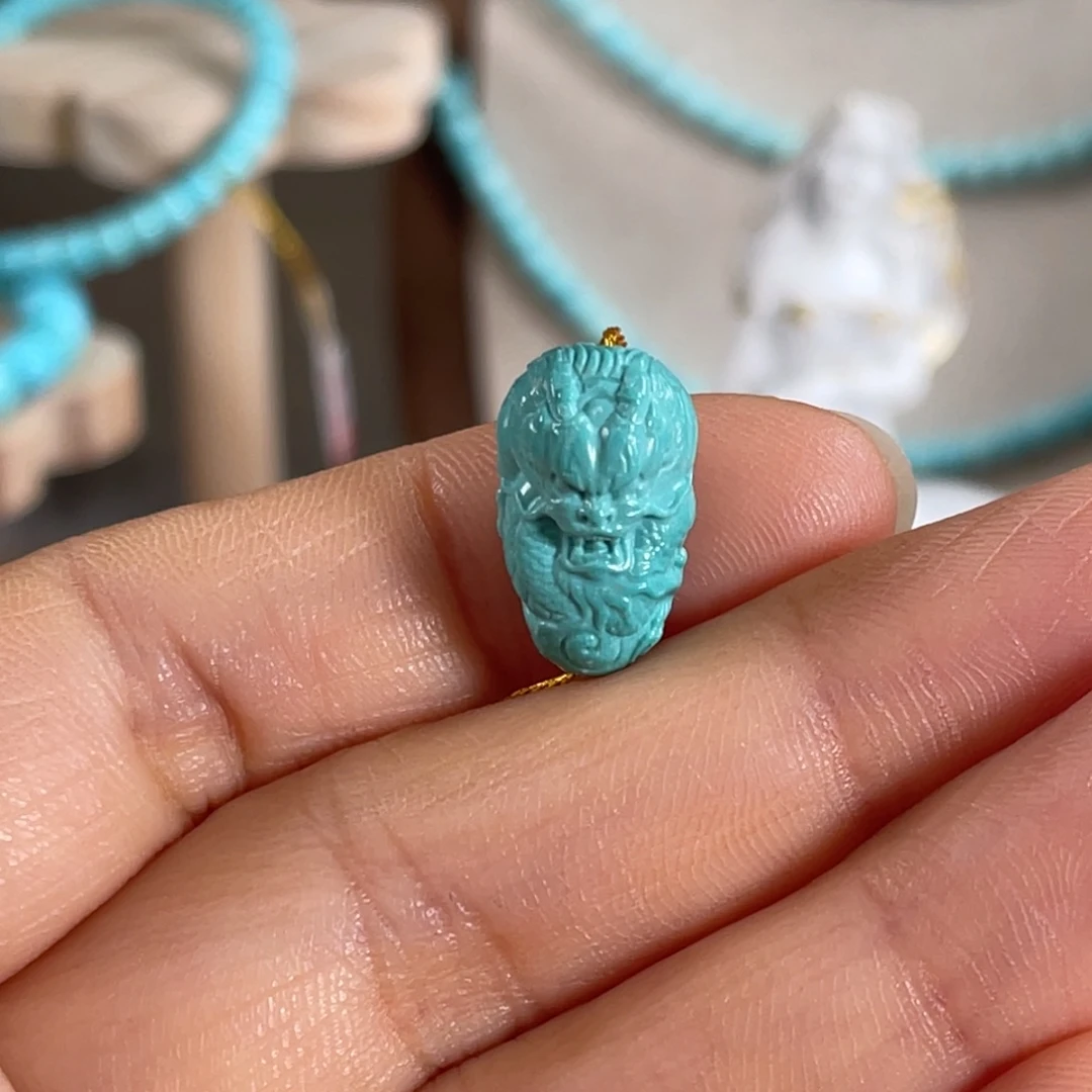 绿松石未镶嵌套链